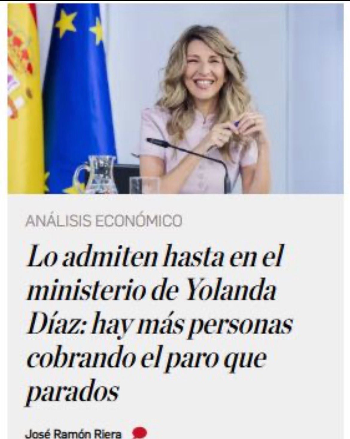 Hay más personas cobrando el paro que gente parada
