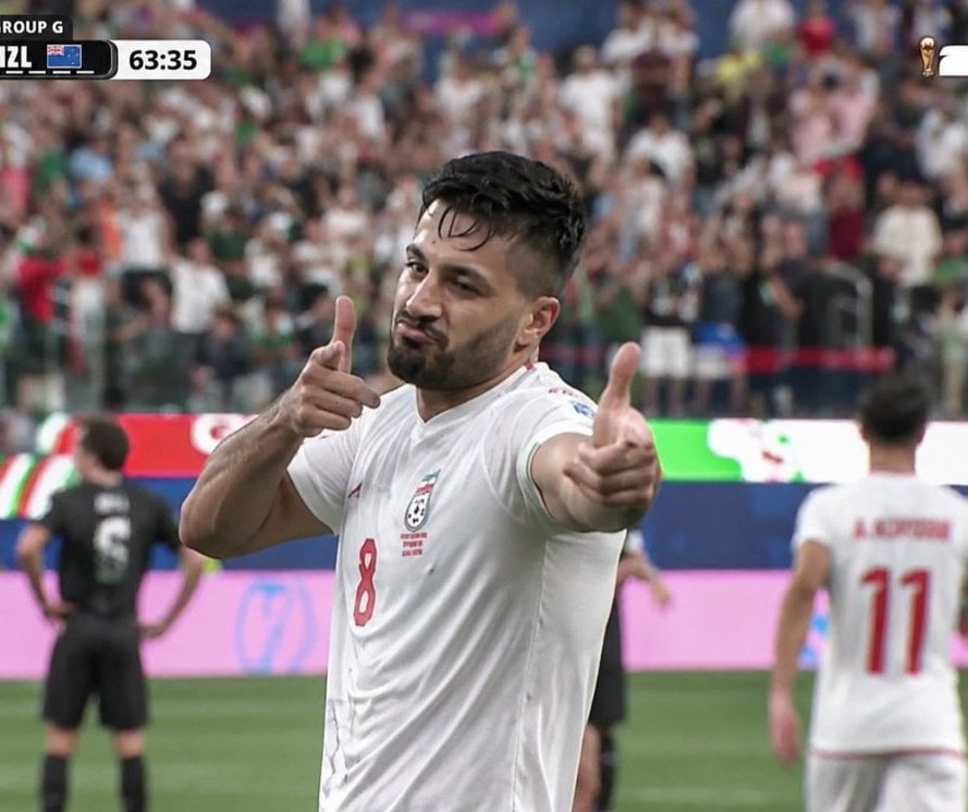 El jugador iraní Mohammad Mohebbi ha sido deportado a Irán tras su celebración en el Mundial simulando disparar contra Nueva Zelanda