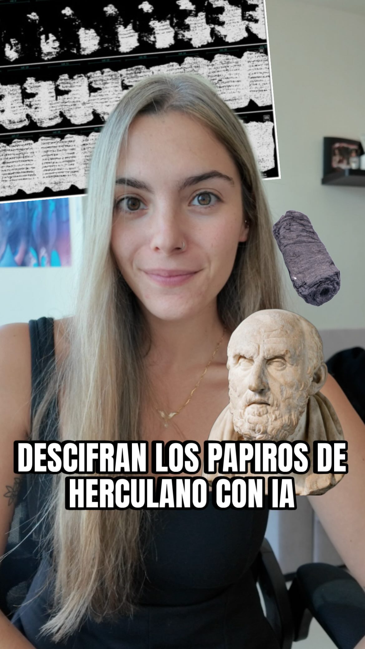 Han descifrado los papiros de Herculano gracias a la IA