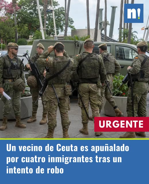 Cuatro inmigrantes apuñalan a un vecino de Ceuta tras intentar robarle