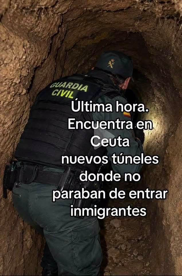Encuentran en Ceuta nuevos túneles donde no paraban de entrar inmigrantes