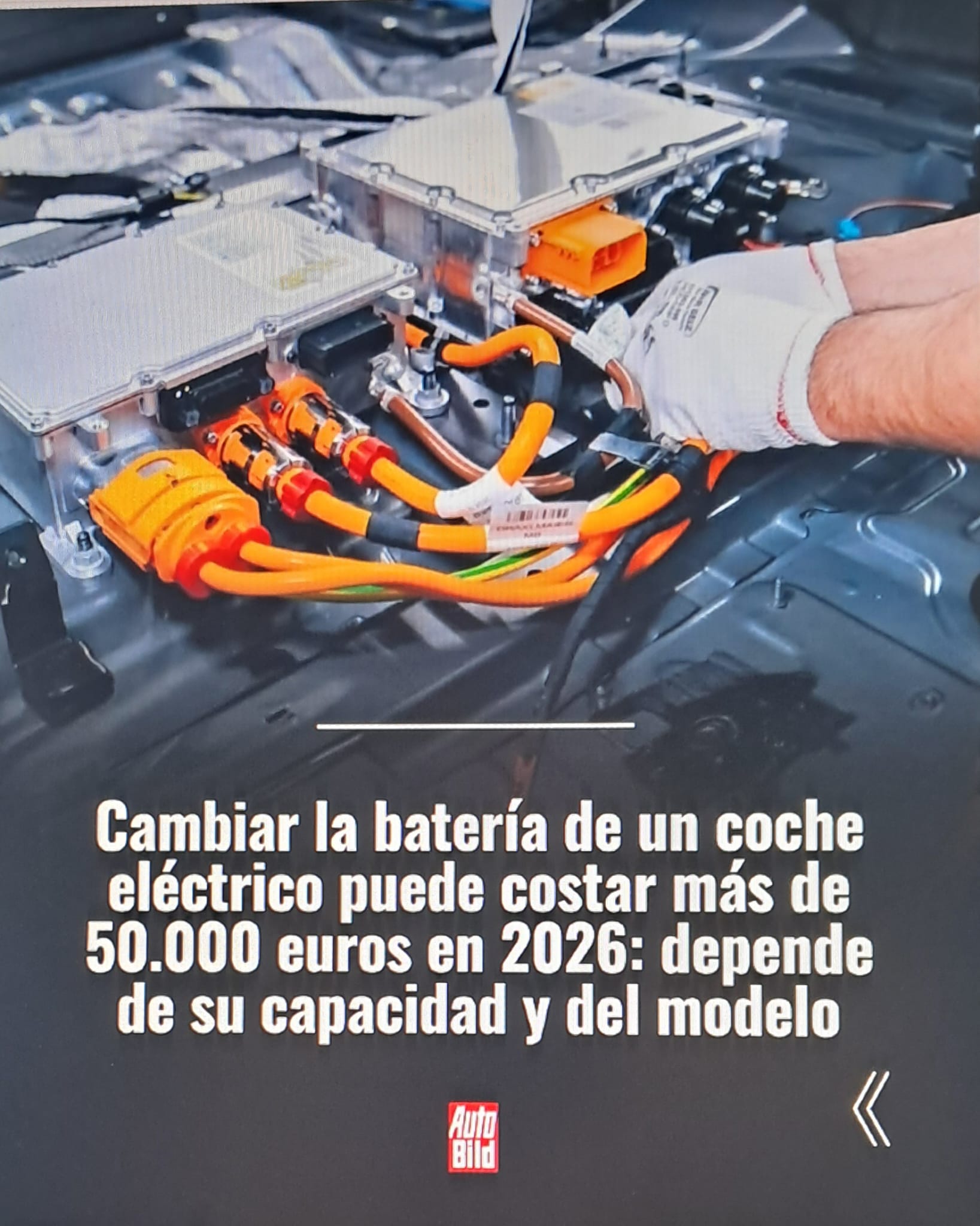 Cambiar la batería de un coche eléctrico puede costar más de 50.000 euros en 2026