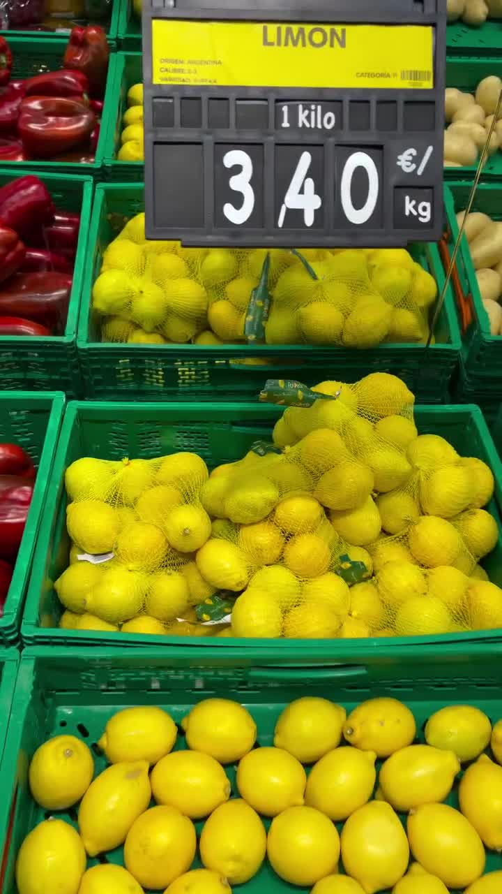 Los limones de Mercadona llevan e903 y e904, que pueden causar dermatitis y hacen que se absorban mal los nutrientes, y e202, que puede causar cálculos renales