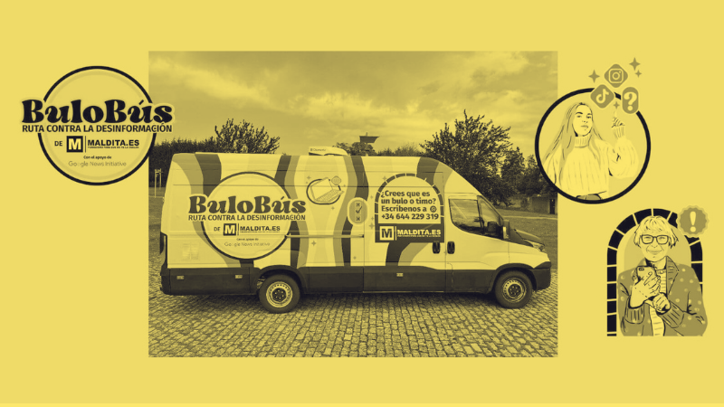 El BuloBús : una caravana contra la desinformación' que va a recorrer España para que no te la cuelen con timos y bulos