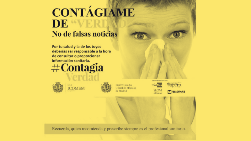 Maldita.es se une al Observatorio Digital del Colegio Oficial de Médicos de Madrid para combatir los bulos en salud