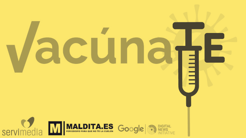 VACÚNAte: un proyecto de Servimedia y Maldita.es para luchar contra los bulos sobre vacunas que afectan a personas con discapacidad