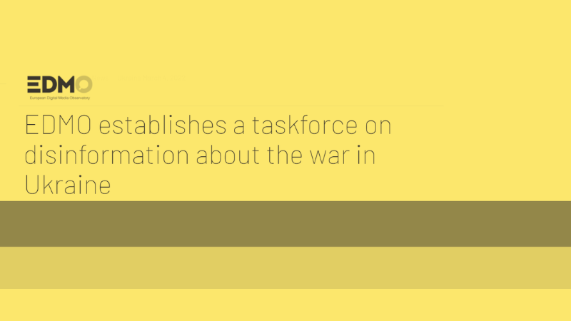 Maldita.es se une al grupo de trabajo sobre Ucrania del Observatorio Europeo de Desinformación EDMO