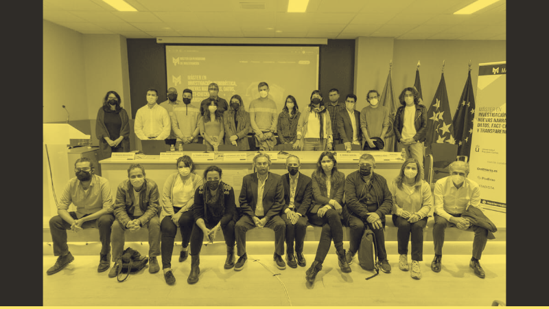 The 2nd edition of the Master’s in Investigative Journalism, New Narratives, Data, Fact-Checking and Transparency of Maldita.es begins