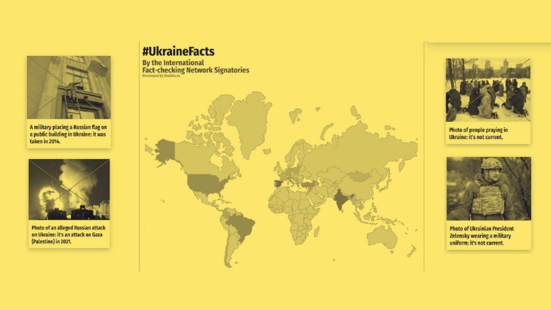 #UkraineFacts: una base de datos mundial y colaborativa para luchar contra la desinformación