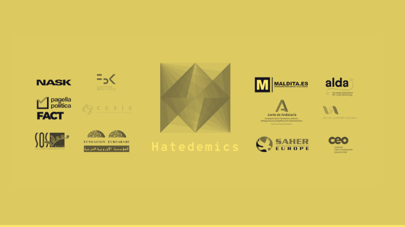 Maldita.es participa en el consorcio europeo Hatedemics para crear herramientas tecnológicas y educativas de lucha contra el discurso del odio y la desinformación