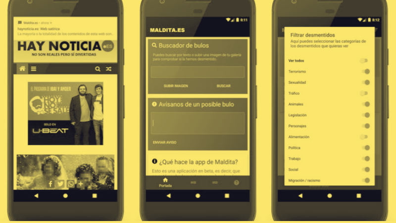 Maldita App: download orur new tool to fight disinformation
