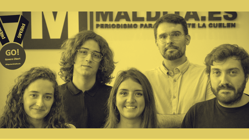 Maldito Dato gana el Premio GO! 2021 a la sociedad civil por acercar la ley de transparencia a la ciudadanía