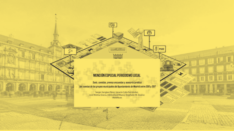 Maldito Dato wins the Special Mention at the 2021 API Local Journalism Award