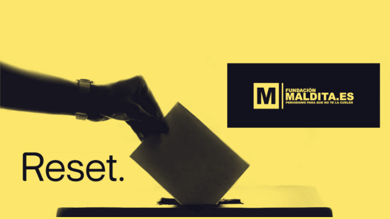 Maldita.es analiza junto a Reset la desinformación online durante la campaña del 23-J y la respuesta de las grandes plataformas digitales
