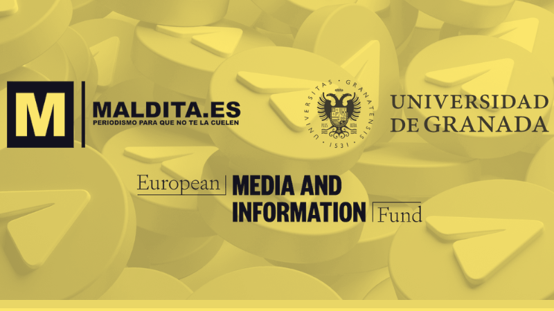 Maldita.es y la Universidad de Granada ganan una beca del European Media & Information Fund para investigar las dinámicas de desinformación en Telegram