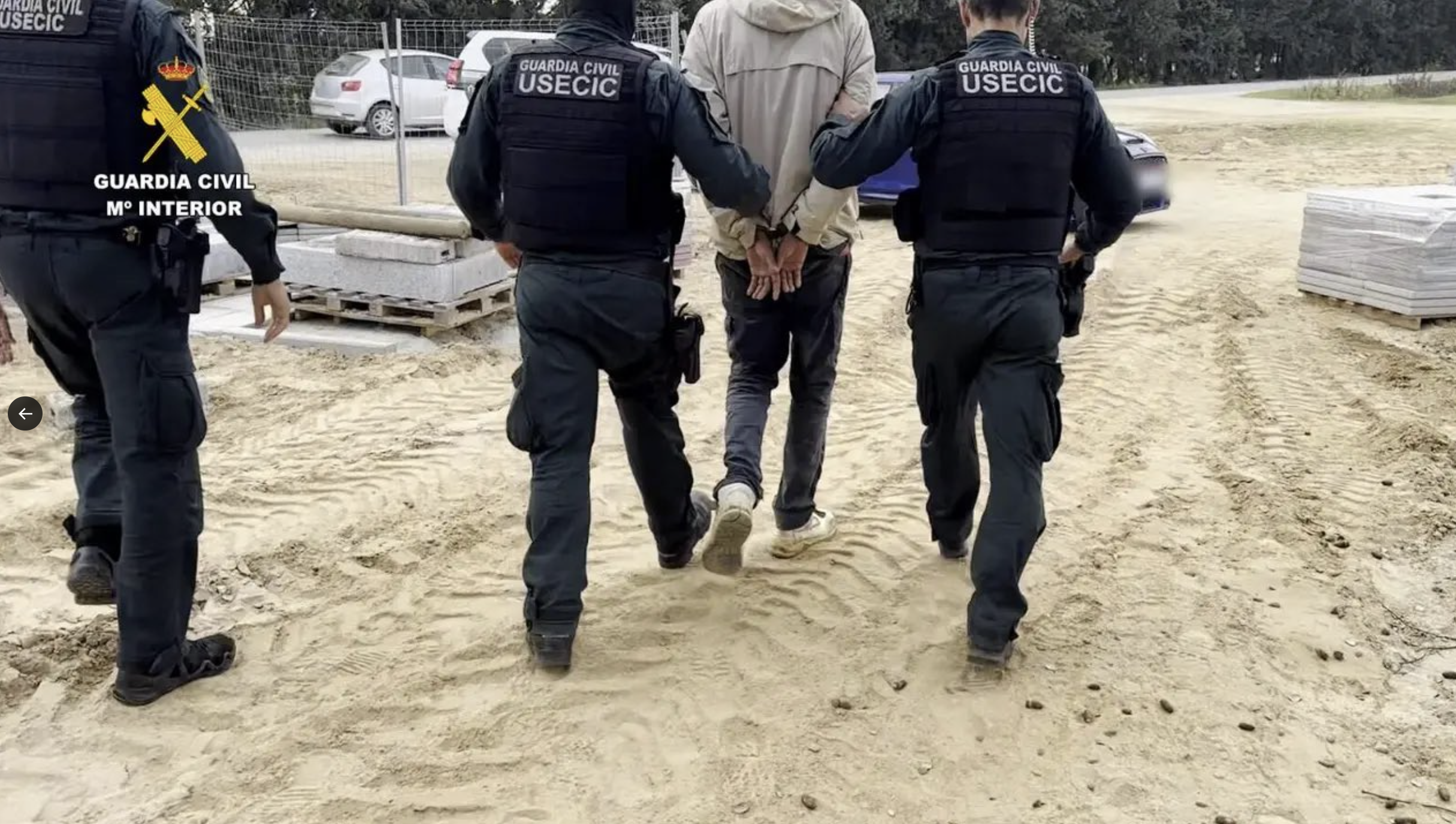 La Guardia Civil ha detenido a tres hombres extranjeros por el homicidio de una persona en Huelva