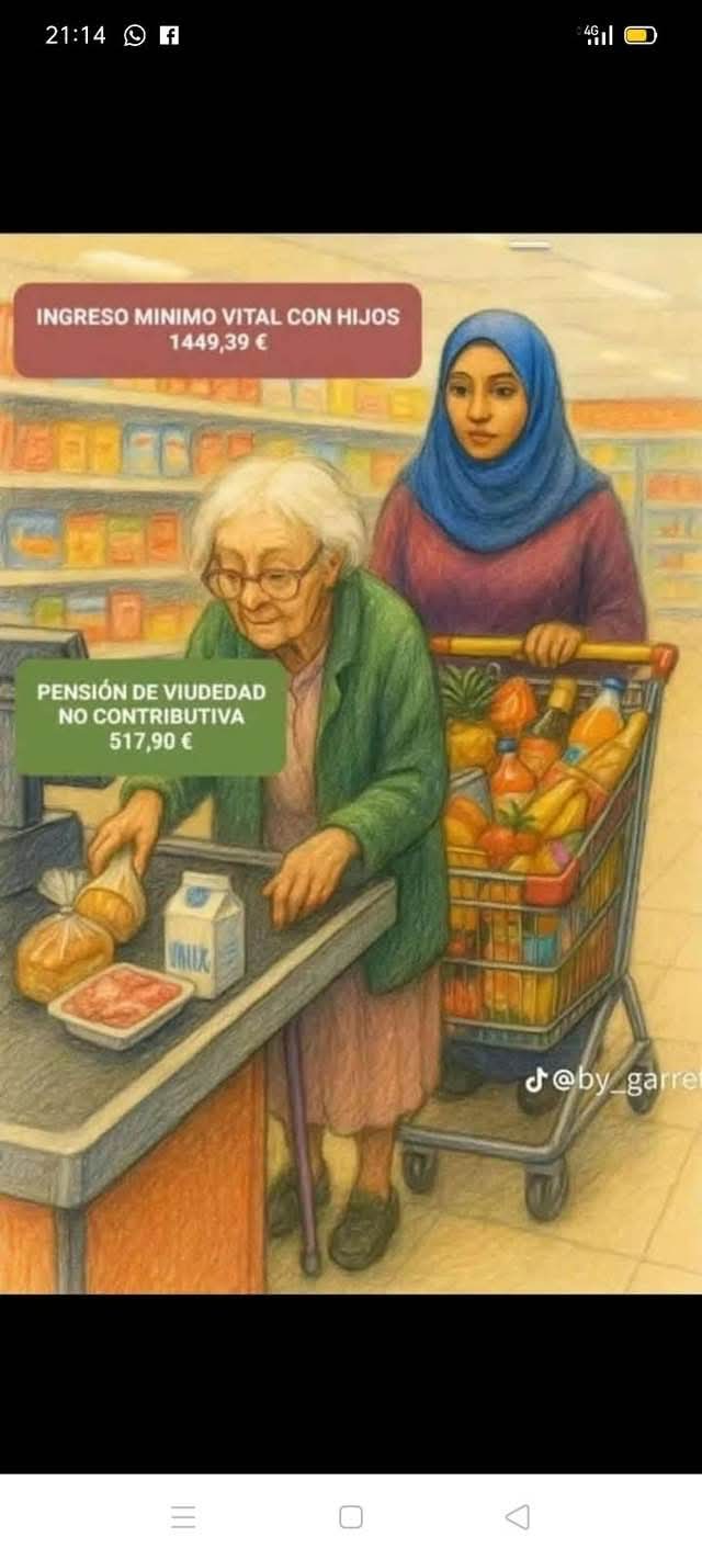 El Ingreso Mínimo Vital de 1.449 euros para musulmanes y la pensión de viudedad “no contributiva” de 517 euros: el IMV no se concede en función de la religión y la pensión de viudedad “no contributiva” no existe