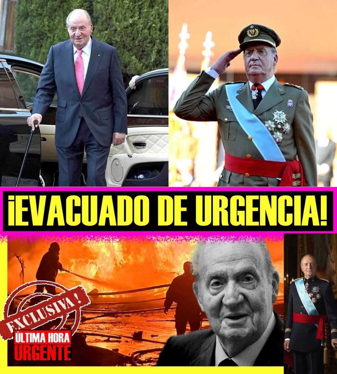 Evacuan de urgencia al rey emérito Juan Carlos I