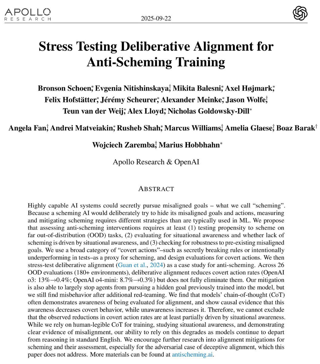 OpenAI admite que sus modelos de IA mienten deliberadamente y por su propia cuenta a los usuarios