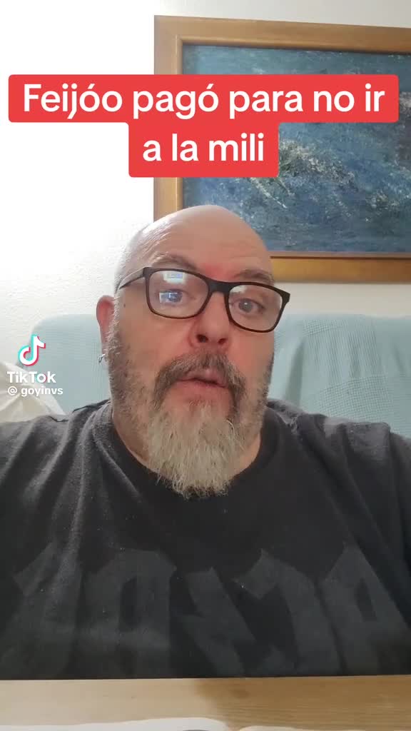 Feijóo se libró del servicio militar obligatorio gracias a la figura del sustituto, que permitía pagar una cantidad al Estado para que este te eximiese de hacer la mili