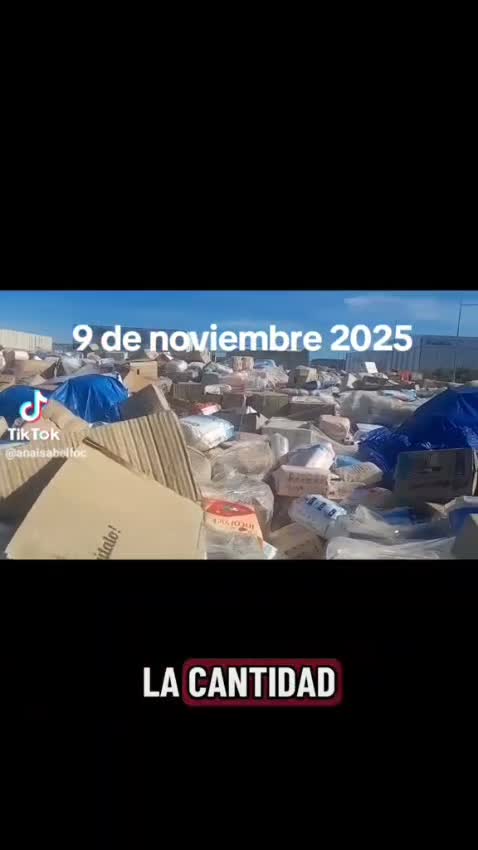 Esto sabemos de las "toneladas de ayuda para la dana" tiradas en un polígono de Algemesí
