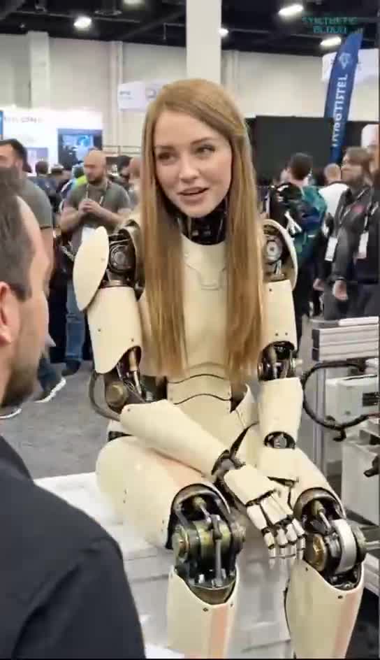 No, estos vídeos que supuestamente muestran robots femeninos en el Mobile World Congress 2026 no son reales: fueron generados con IA