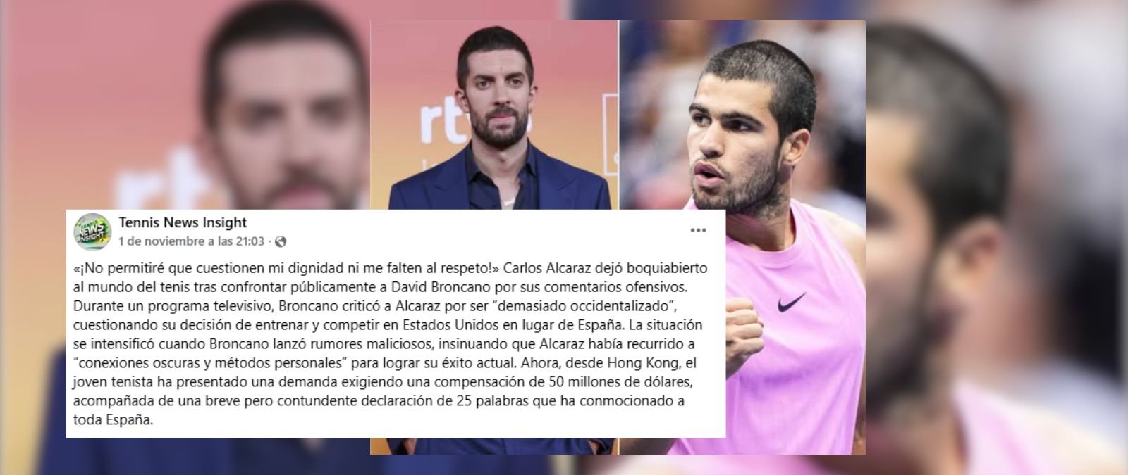 Los contenidos sobre la supuesta demanda de Alcaraz a Broncano: no hay rastro de que haya ocurrido