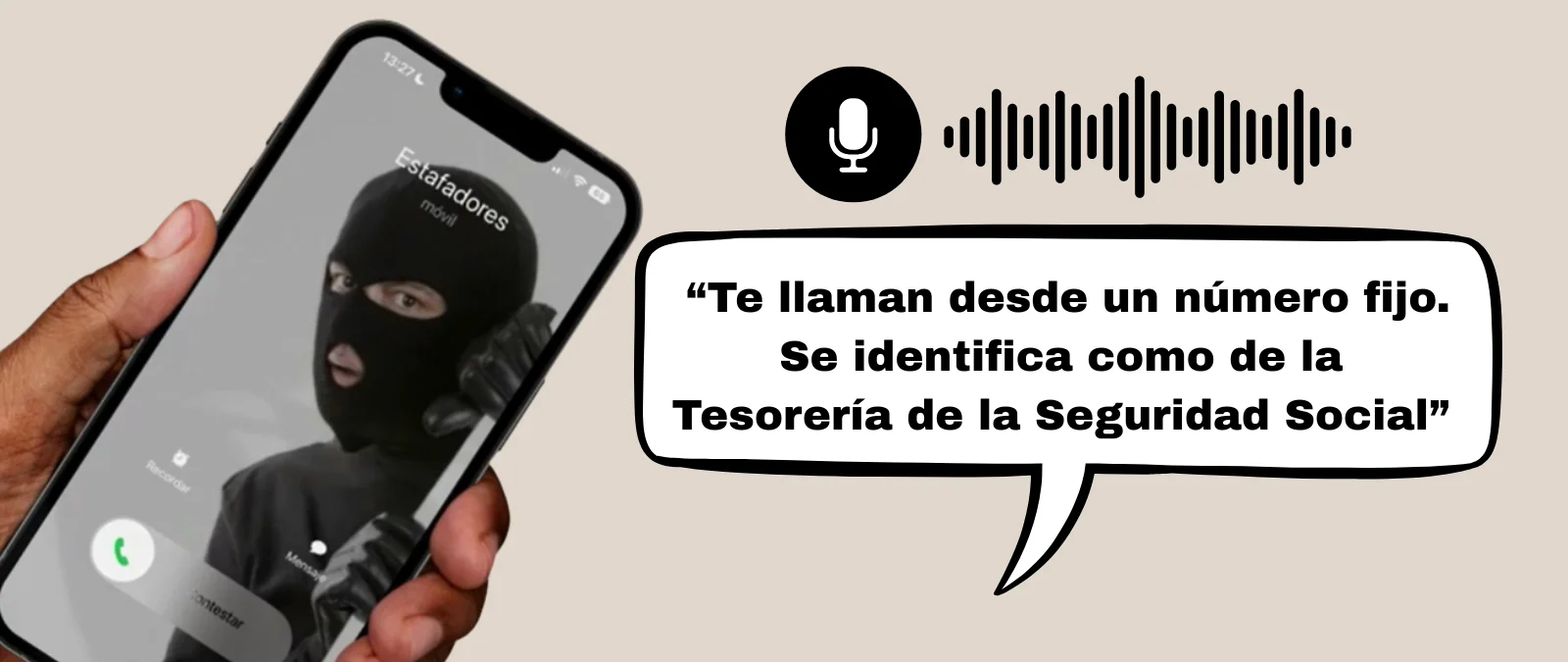 Cuidado si recibes una supuesta llamada de la Seguridad Social ofreciendo una ayuda por haber estado hospitalizado tras la pandemia de COVID-19: es un timo