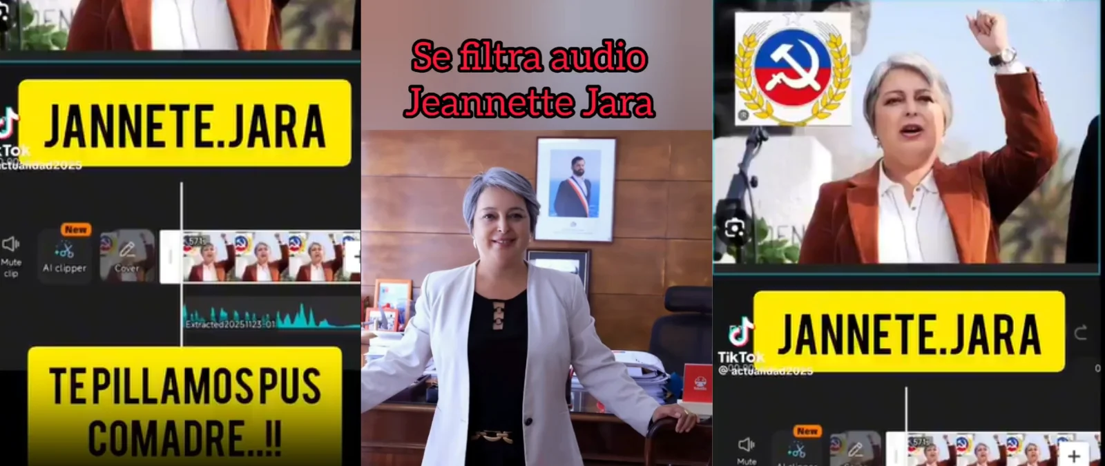 No, este audio de la candidata chilena Jeannette Jara diciendo que "la gente es tonta" no es real: ha sido creado con IA