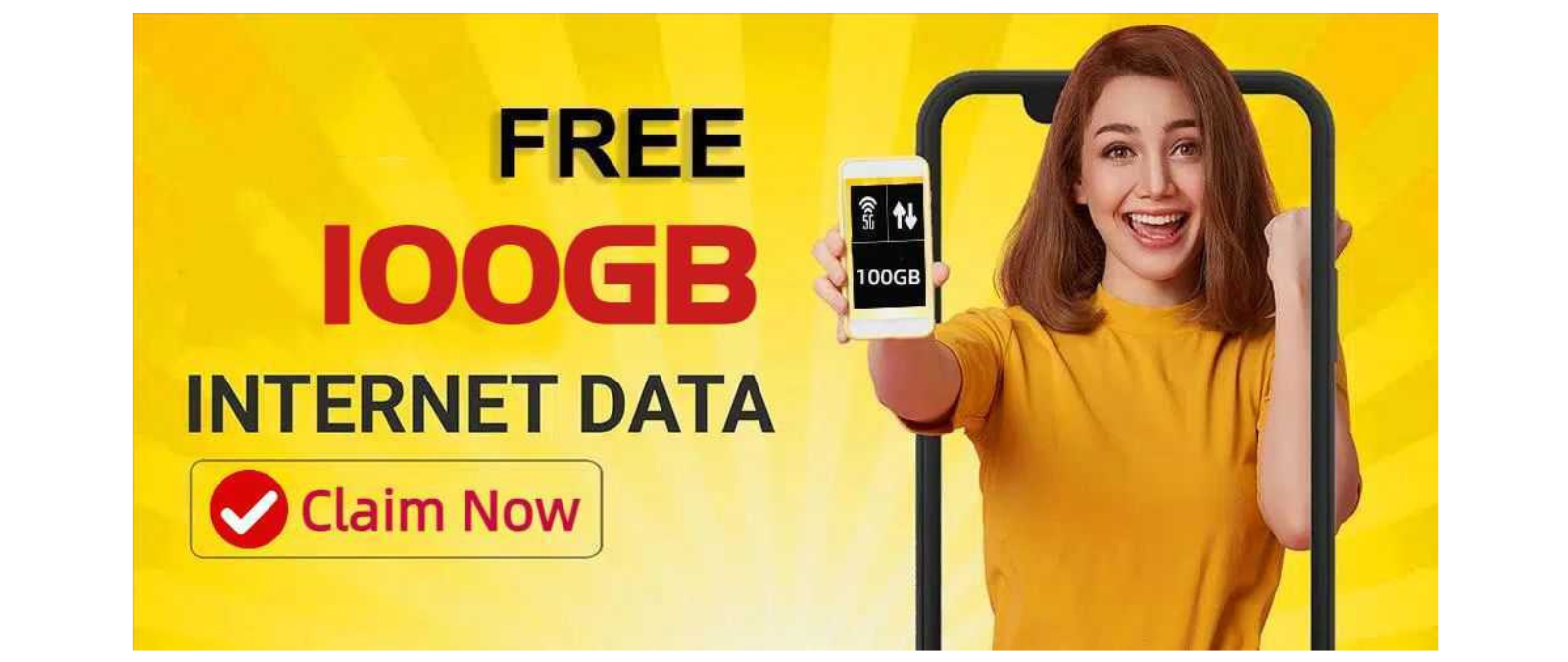 Cuidado con este enlace que promete datos gratis: redirige a otros timos o a descargar un navegador legal con el que los timadores cobran dinero