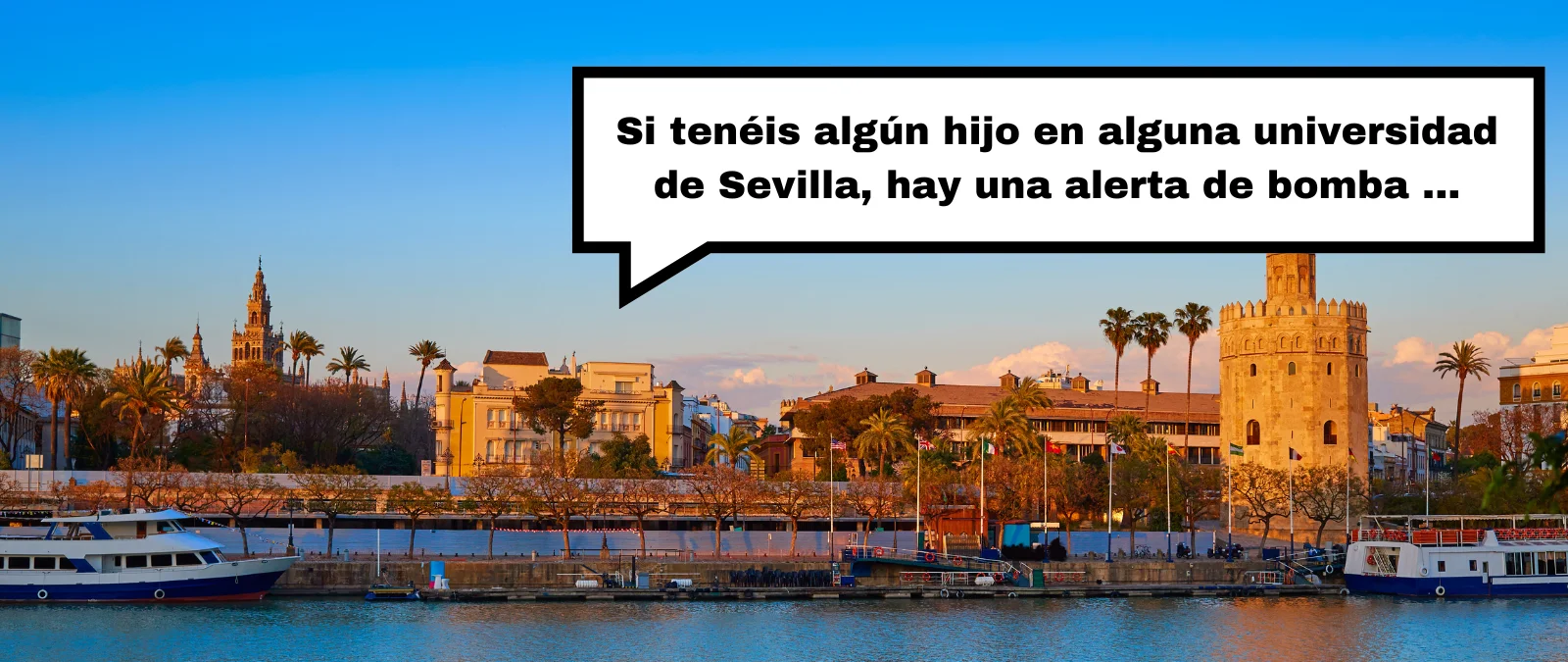 La Policía Nacional y la Guardia Civil no tienen constancia de que haya una alerta de bomba en las universidades de Sevilla a 17 de diciembre de 2025