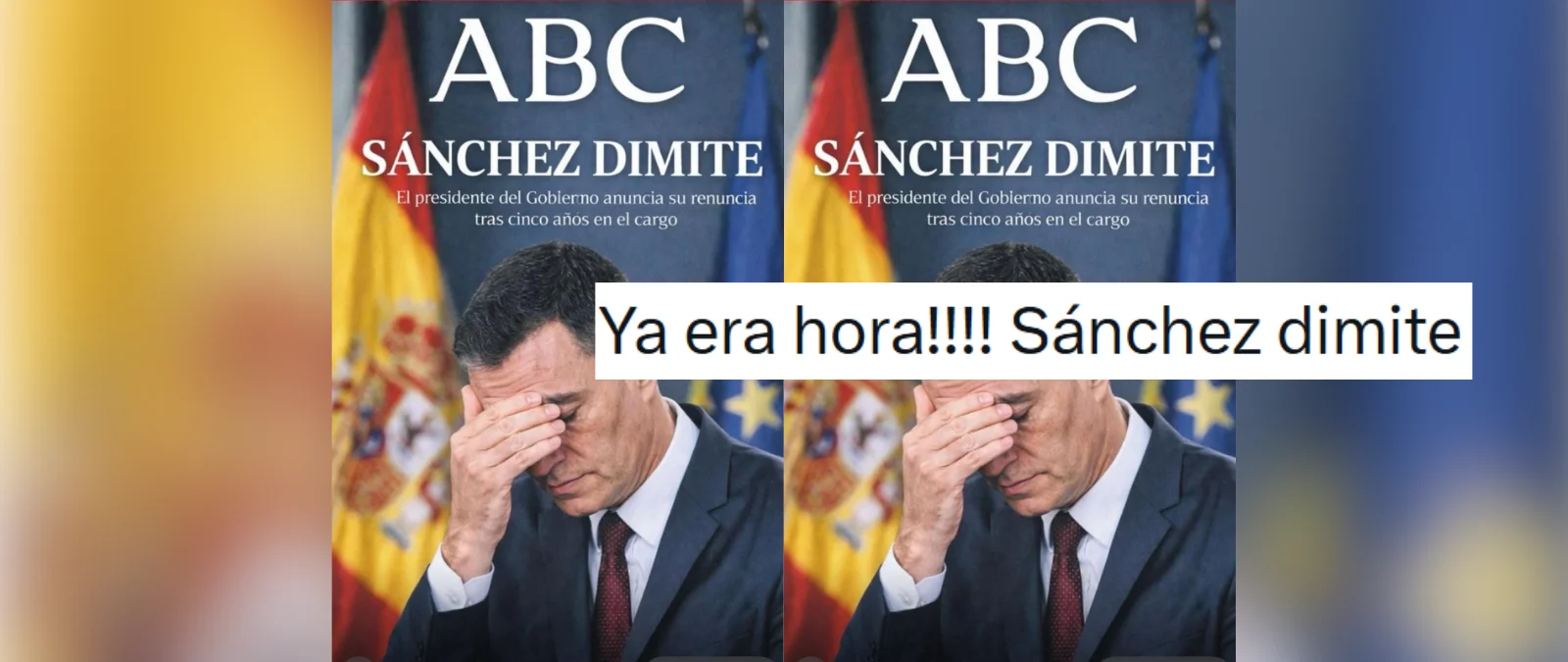 Es falso que Sánchez haya anunciado su dimisión el 28 de diciembre: es una inocentada