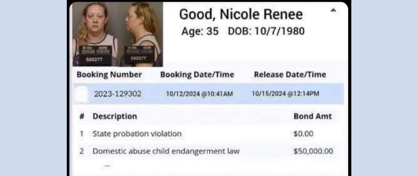 Renee Nicole Good, la mujer asesinada por el ICE, no nació en 1980 y no hay rastro de que tuviera antecedentes penales