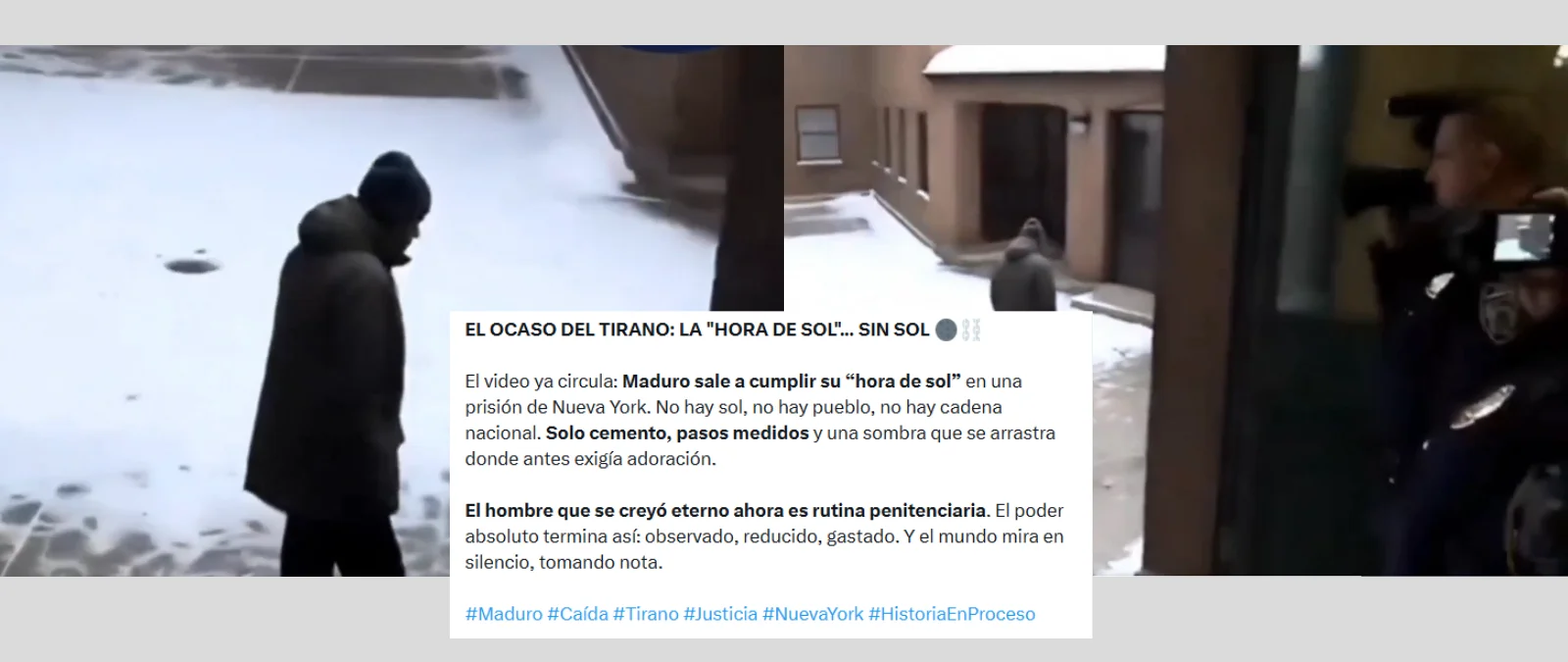 Este vídeo de Nicolás Maduro caminando por el patio de una cárcel no es real: está creado con inteligencia artificial