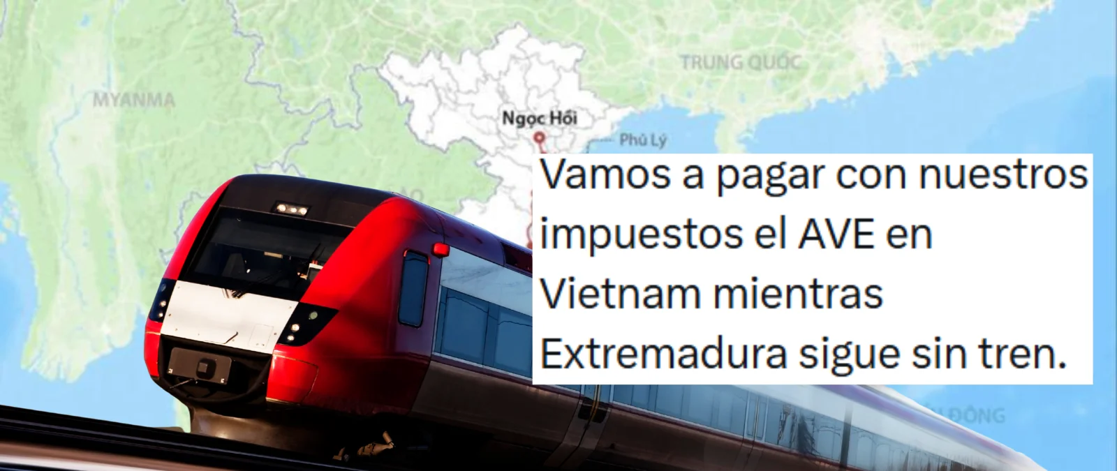 El tren de alta velocidad en Vietnam en el que participa España: es un contrato ganado por Ineco y Artelia con la colaboración de Renfe