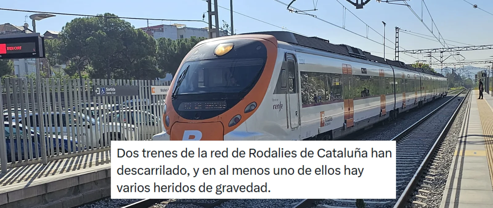Qué sabemos sobre los dos accidentes de Rodalies en Cataluña ocurridos el martes 20 de enero de 2026