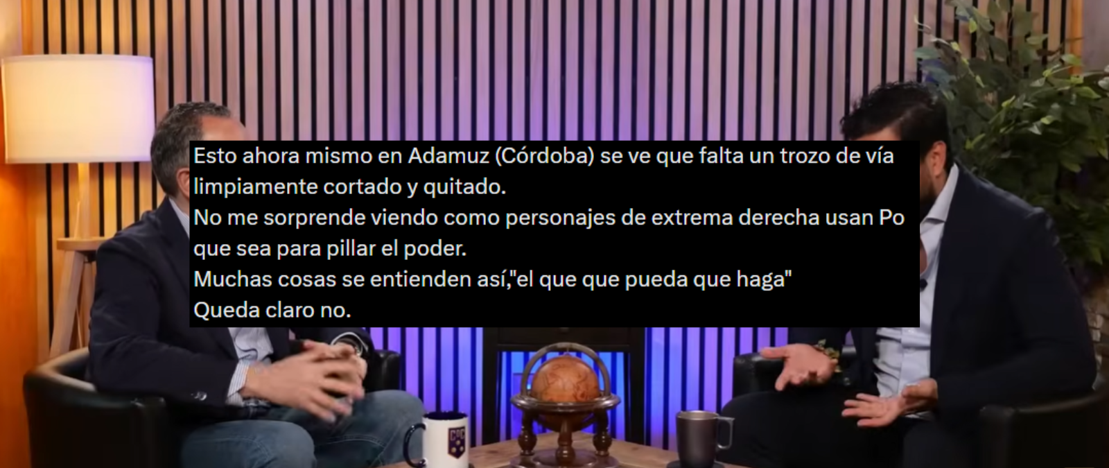 Alvise, el "sabotaje de trenes" y por qué no hay ninguna prueba a 20 de enero de que el accidente de Adamuz haya sido provocado