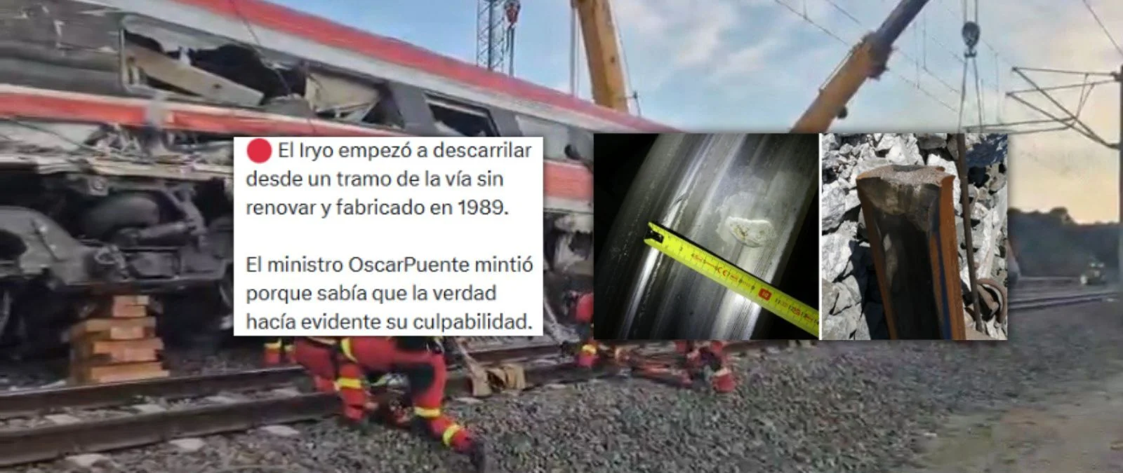 Qué sabemos de la vía, del tramo y del punto en el que se rompe en el accidente de Adamuz