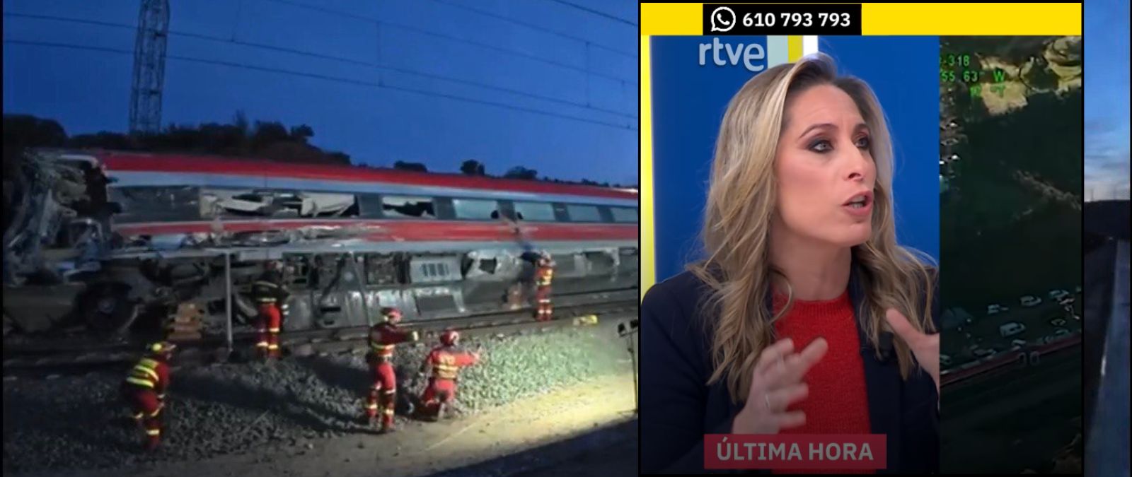 Es cierto que una colaboradora de Mañaneros 360 dijo que las ruedas del tren son una especie de "cuadrado" y ha dicho que fue "un lapsus"