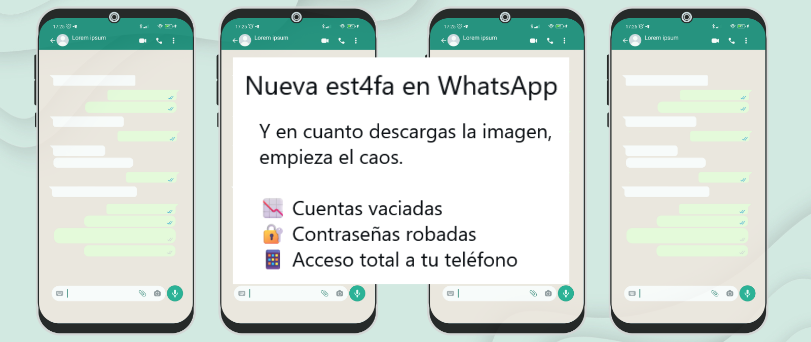 ¿Descargar una foto en WhatsApp puede instalar malware en tu móvil? Solo si la app o el dispositivo no están actualizados o se ejecuta el archivo
