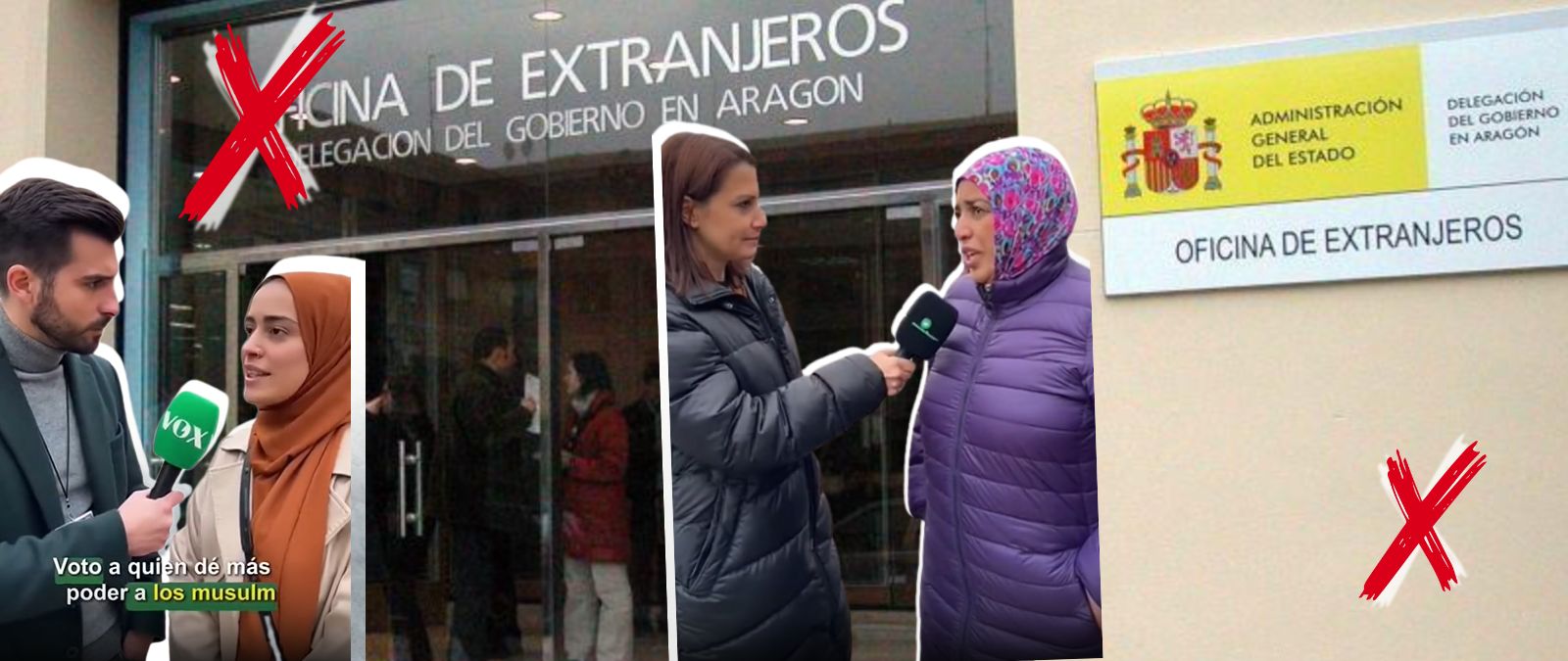 Vídeos generados con IA que desinforman sobre la regularización y el voto de inmigrantes en España
