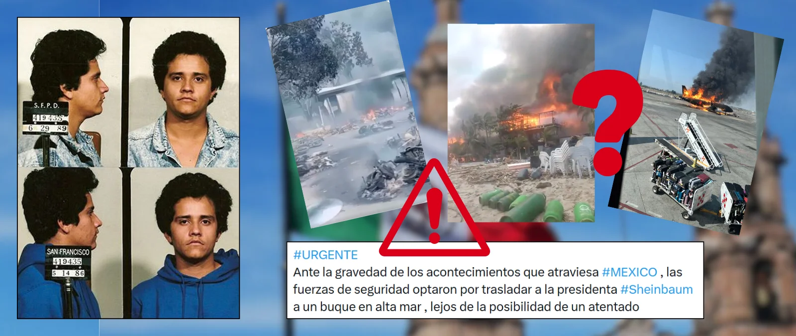 Bulos y desinformaciones sobre los disturbios  en México tras la muerte de ‘El Mencho’