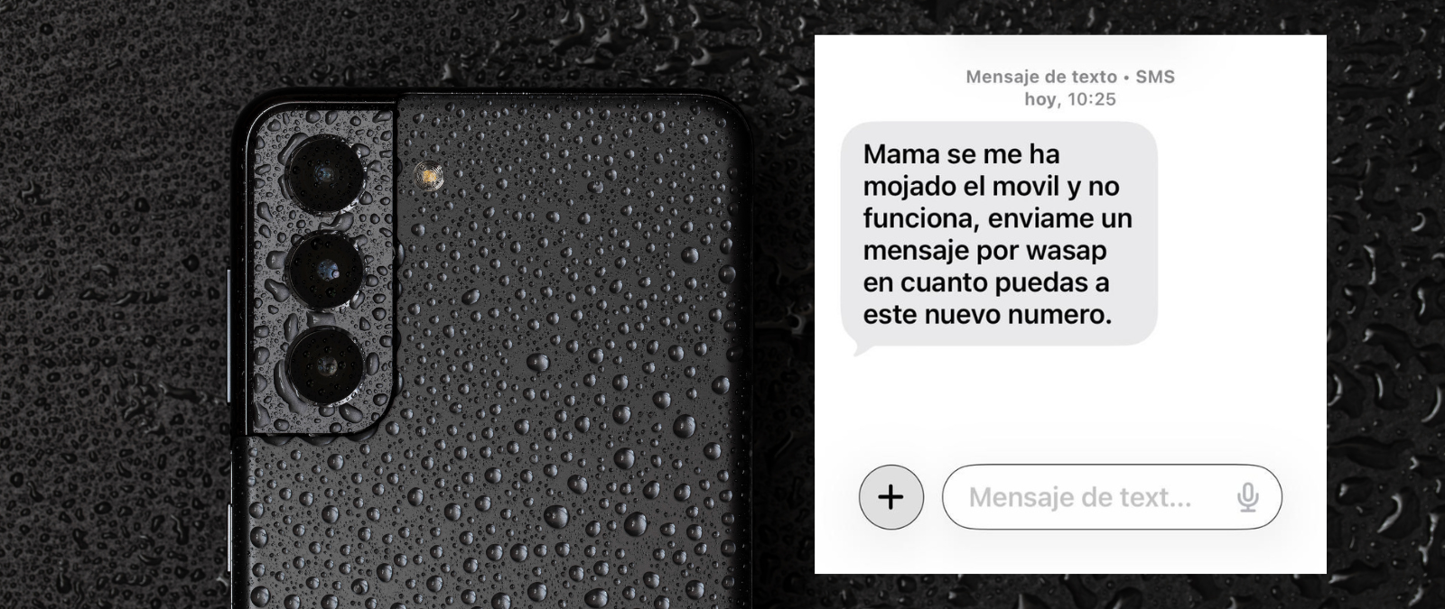 "Mamá se me ha mojado el móvil y no funciona": cuidado con este SMS en el que se hacen pasar por tus hijos para pedirte dinero