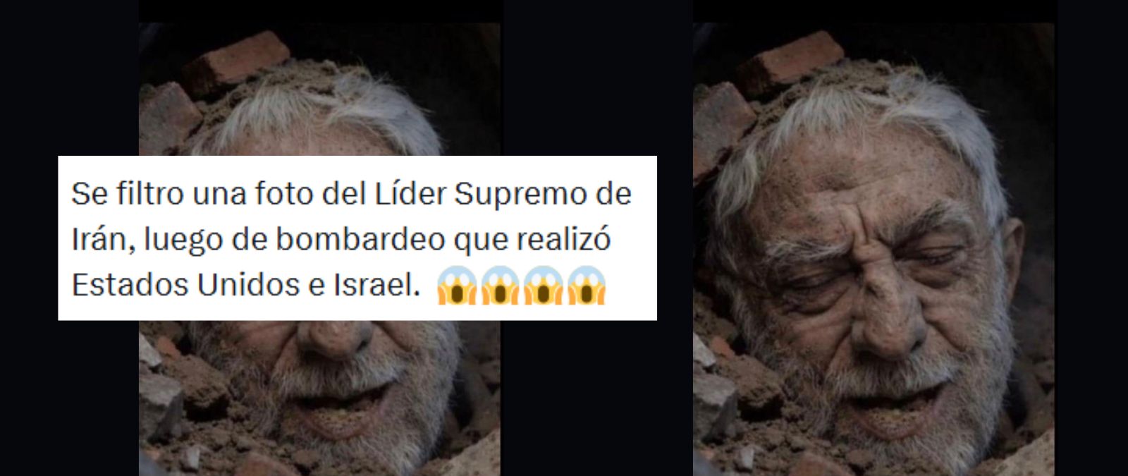 No, esta imagen no muestra a Alí Jameneí muerto tras el bombardeo de Estados Unidos e Israel contra Irán: es una captura de un vídeo creado con IA