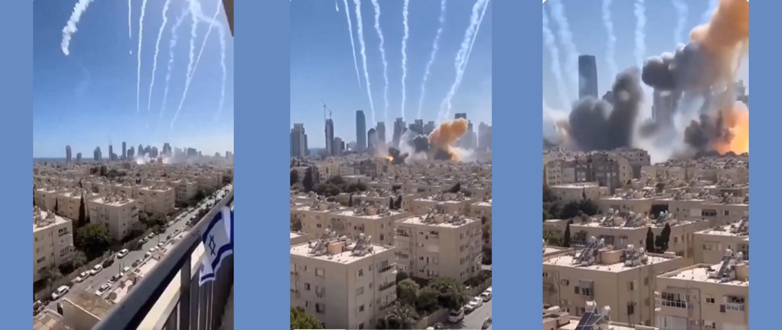 Cuidado con este vídeo de "Irán bombardeando Tel Aviv": tiene indicios de haber sido generado con IA