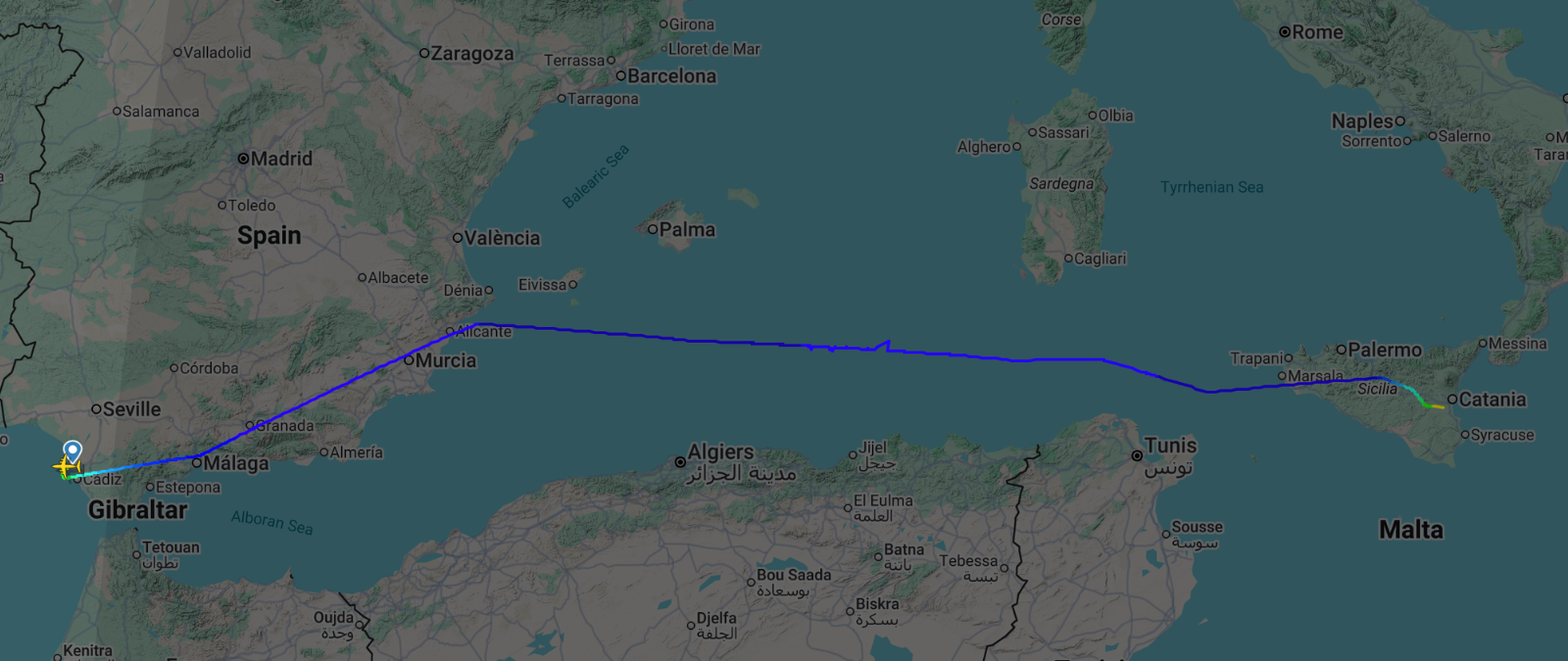Qué sabemos del avión militar estadounidense que salió de Rota (Cádiz) el 4 de marzo de 2026 a las 16:25 del 5 de marzo