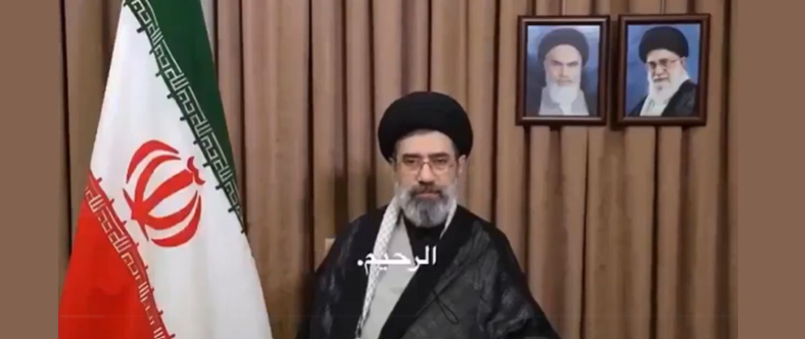 No, este vídeo en el que el hijo de Alí Jameneí dice que va a suceder a su padre no es real: está manipulado