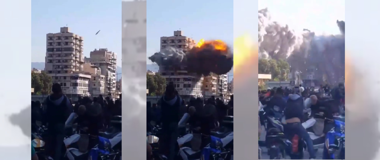 No, este vídeo no muestra un ataque de Irán a Israel en marzo de 2026: es un bombardeo israelí a Beirut (Líbano) en 2024