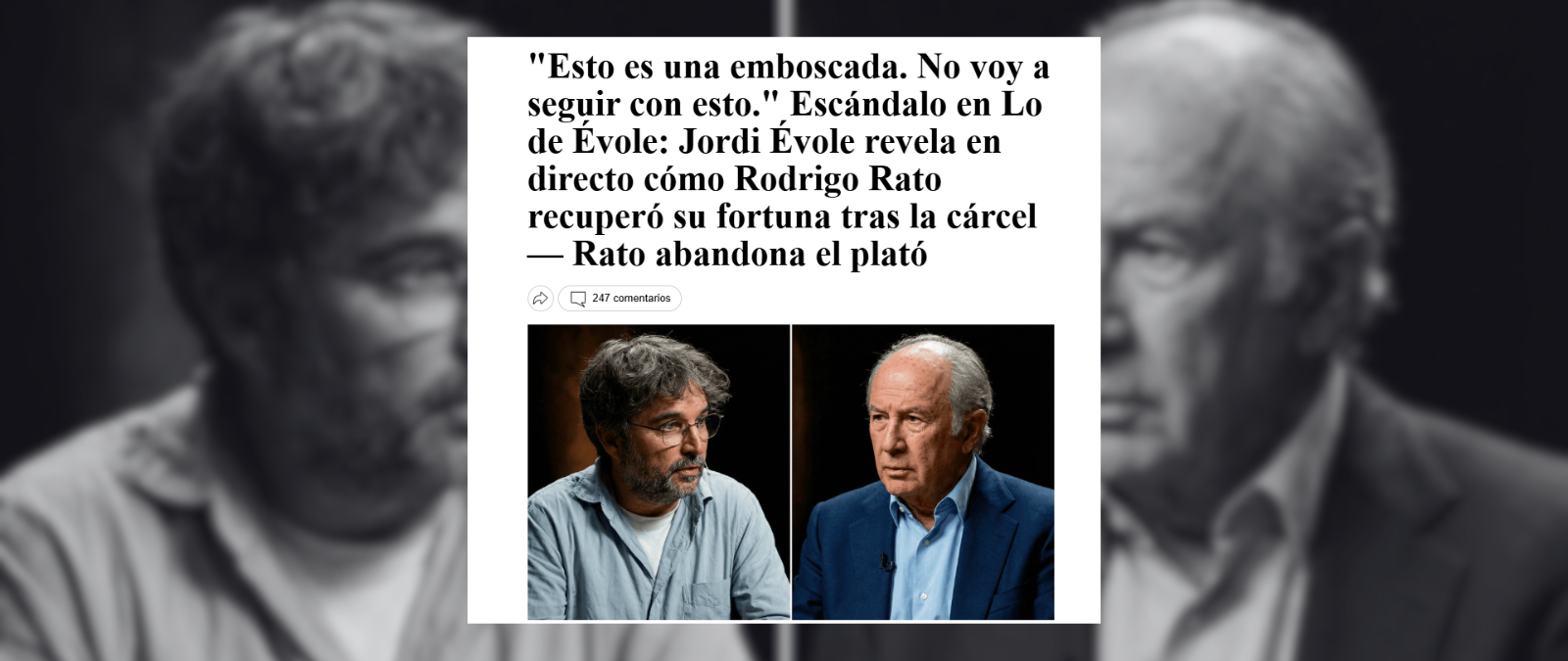 Ni Jordi Évole ni Rodrigo Rato han promocionado la supuesta plataforma de inversión Exacto Creditant: es un timo