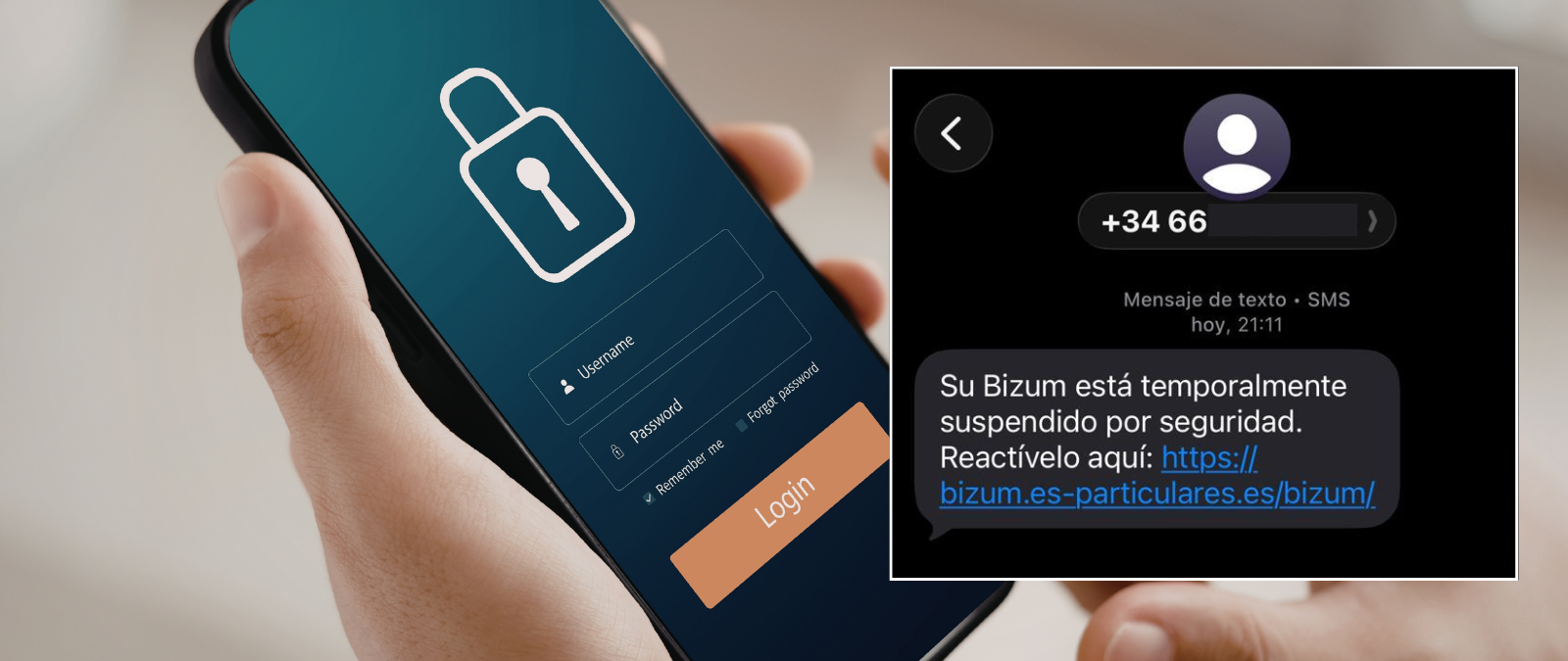 “Su Bizum está temporalmente suspendido por seguridad”: cuidado con este SMS porque pretende robar tus datos personales y claves de acceso de tu banco
